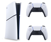 SONY PlayStation 5 Slim Digital + DualSense White - 1210593 - zdjęcie 2